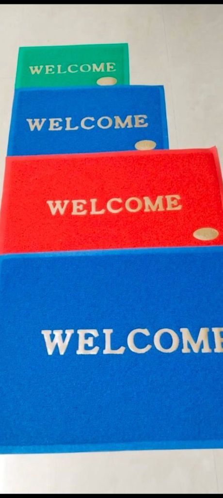 welcome PVC doormate