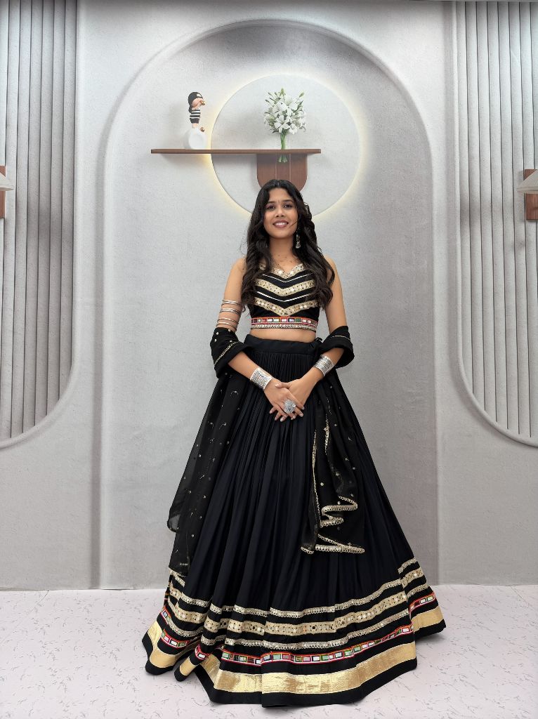 Navratri Special Lehenga choli with vintage duptto