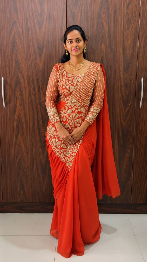 06490A2 Ready To Wear Saree