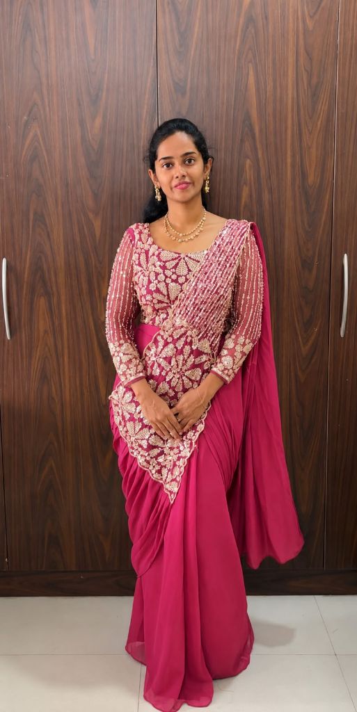 06490A4 Ready To Wear Saree