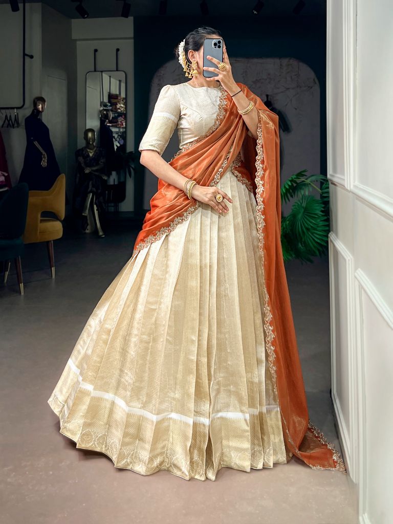 06498A1 Onam Lehenga Collation