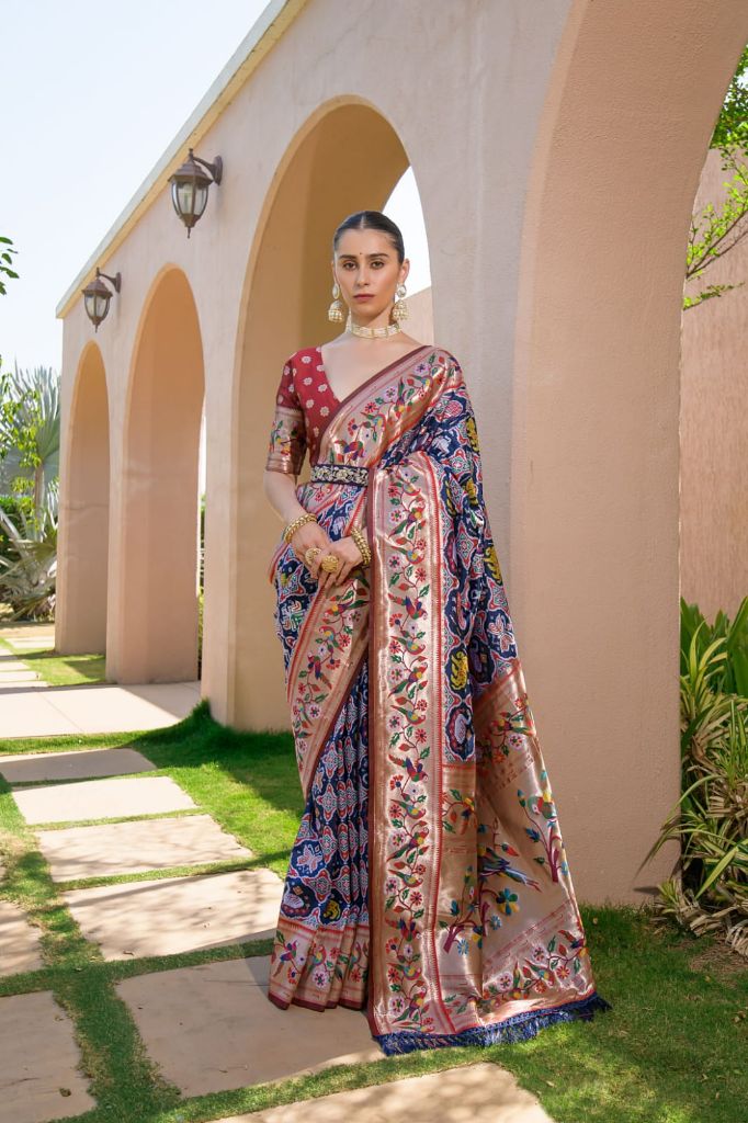 06586A2 DESIGN LAUNCHING IN PAITHANI PATOLA CONCEPT