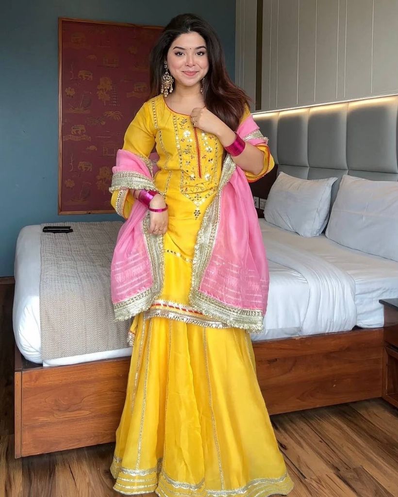 06609 TOP - PLAZZO WITH DUPATTA