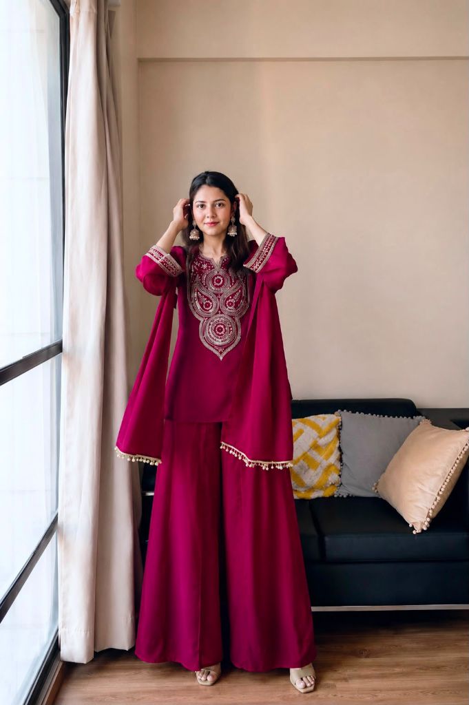 KURTI & PLAZZO SET