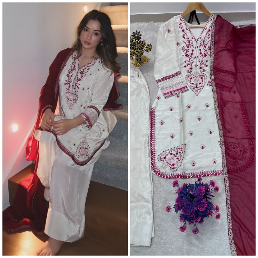 TOP PENT WITH DUPATTA SET