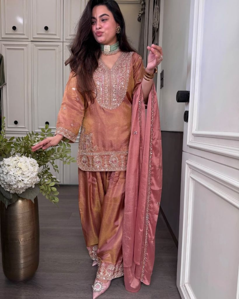 RONALD SILK SALWAR SUIT