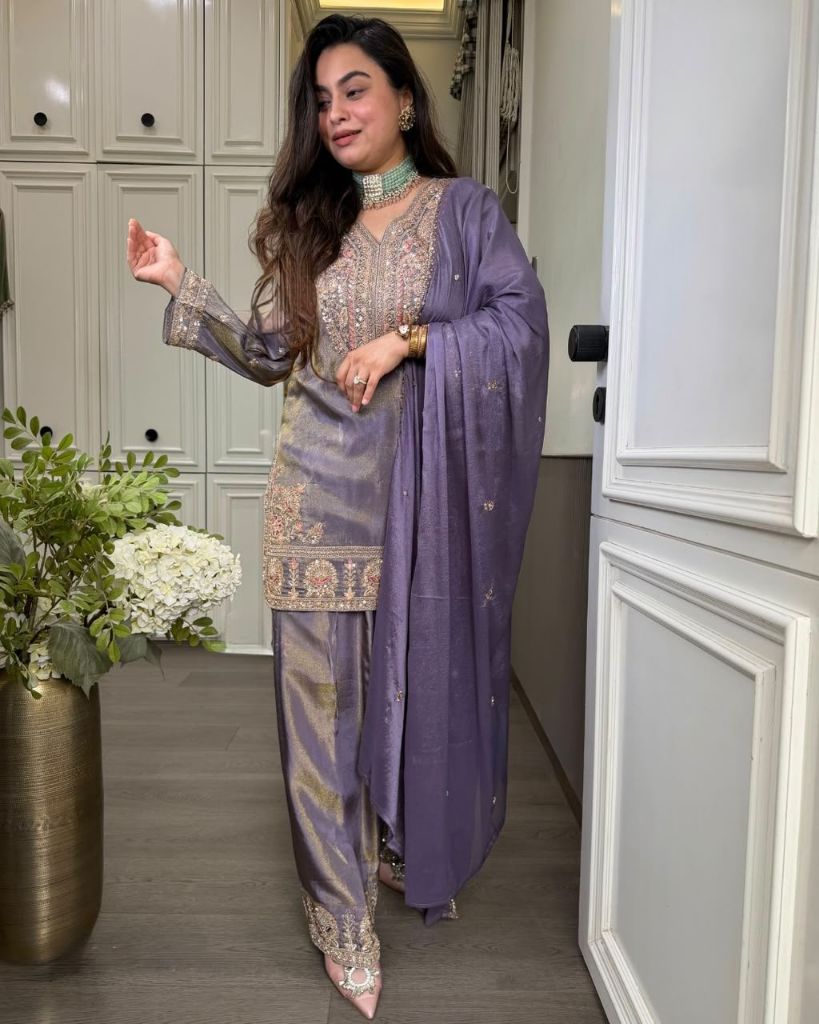 RONALD SILK SALWAR SUIT