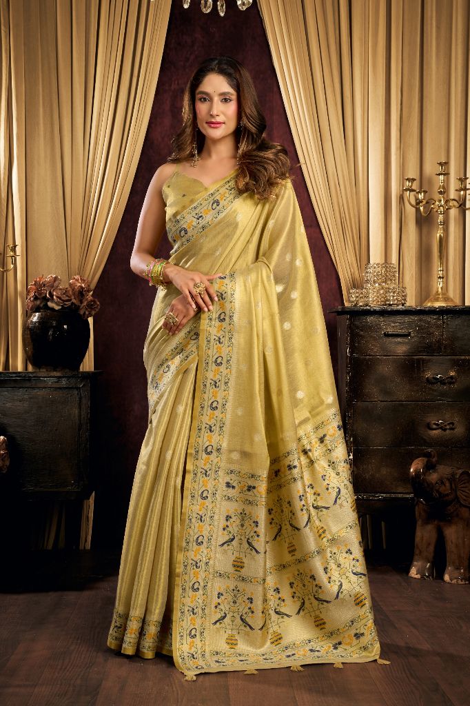 Premium Tissue Silk Saree