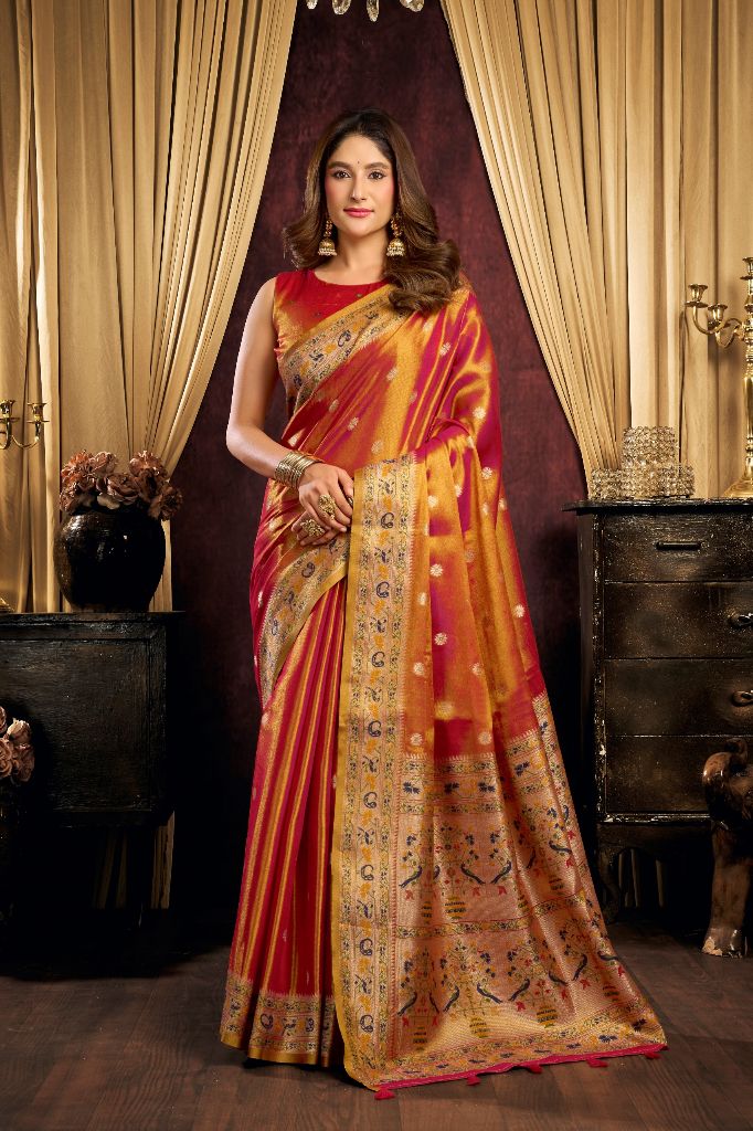 Premium Tissue Silk Saree