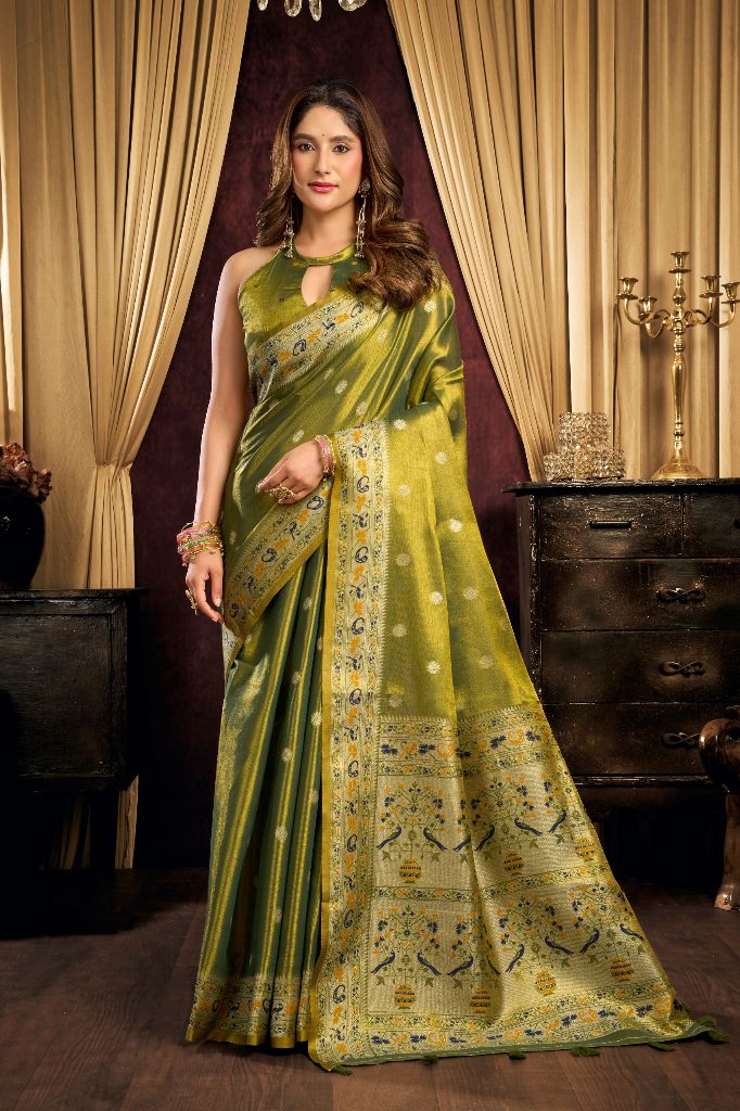 Premium Tissue Silk Saree