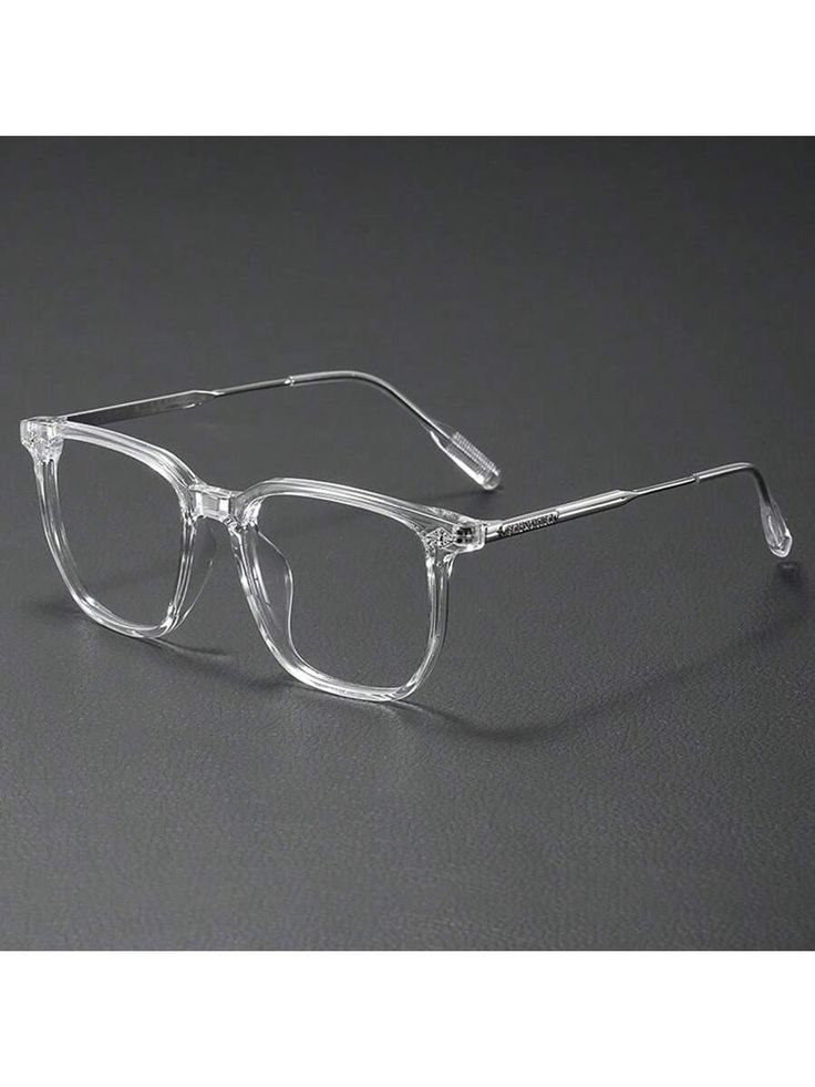 Transparent Square Frame Fashion Glasses