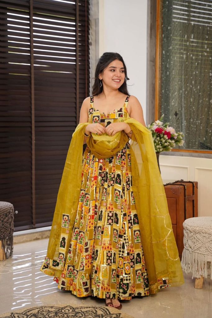 Anarkali Gown