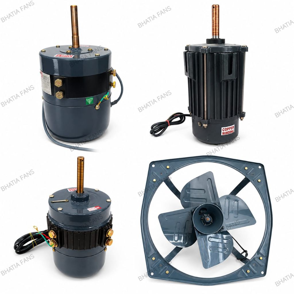 Exhaust motor as well as accessoriesAL