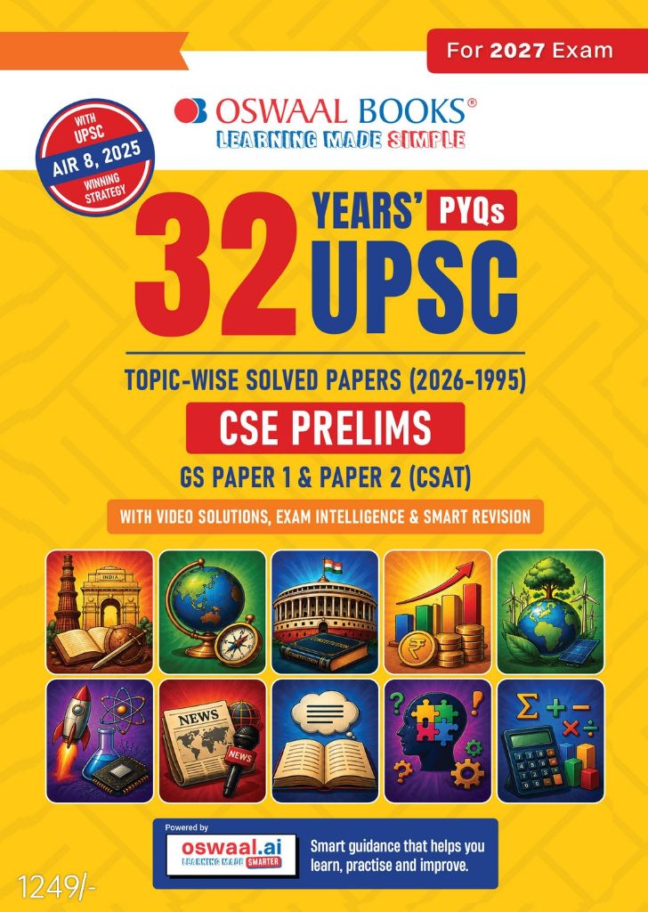 UPSC PRELIM 32 YEARS SOLVED